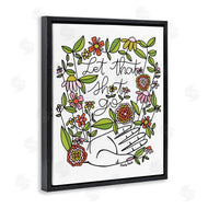 Mandy Ford Art + Illustration | Let It Go Floral Phrase