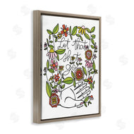 Mandy Ford Art + Illustration | Let It Go Floral Phrase