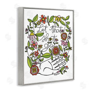 Mandy Ford Art + Illustration | Let It Go Floral Phrase