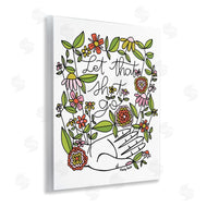 Mandy Ford Art + Illustration | Let It Go Floral Phrase