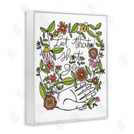 Mandy Ford Art + Illustration | Let It Go Floral Phrase