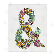 Mandy Ford Art + Illustration | Hydrangea Florals Ampersand