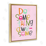Mandy Ford Art + Illustration | Do Something Awesome on Pink