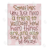 Mandy Ford Art + Illustration | Comforting Friendship Quote