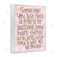 Mandy Ford Art + Illustration | Comforting Friendship Quote