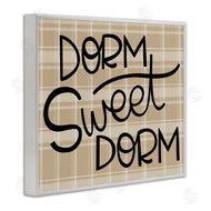 Mandy Ford Art + Illustration | Sweet Dorm on Plaid