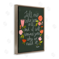 Mandy Ford Art + Illustration | Inspiring Quote with Florals