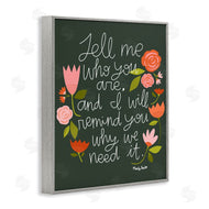 Mandy Ford Art + Illustration | Inspiring Quote with Florals