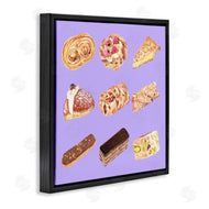 Melissa Wang | Bakery Goods on Purple