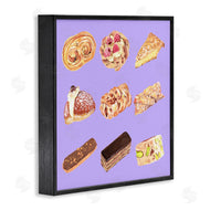 Melissa Wang | Bakery Goods on Purple