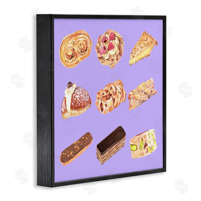 Melissa Wang | Bakery Goods on Purple