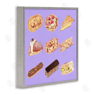 Melissa Wang | Bakery Goods on Purple
