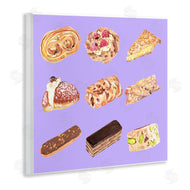 Melissa Wang | Bakery Goods on Purple