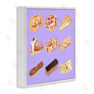 Melissa Wang | Bakery Goods on Purple