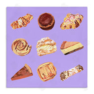 Melissa Wang | Delicious Pastries on Purple