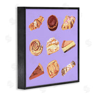 Melissa Wang | Delicious Pastries on Purple
