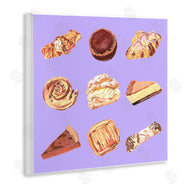 Melissa Wang | Delicious Pastries on Purple