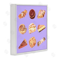 Melissa Wang | Delicious Pastries on Purple