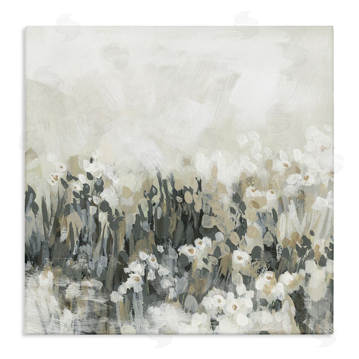 Grey & Beige Landscape Canvas Wall Art, Home Decor by June Erica Vess