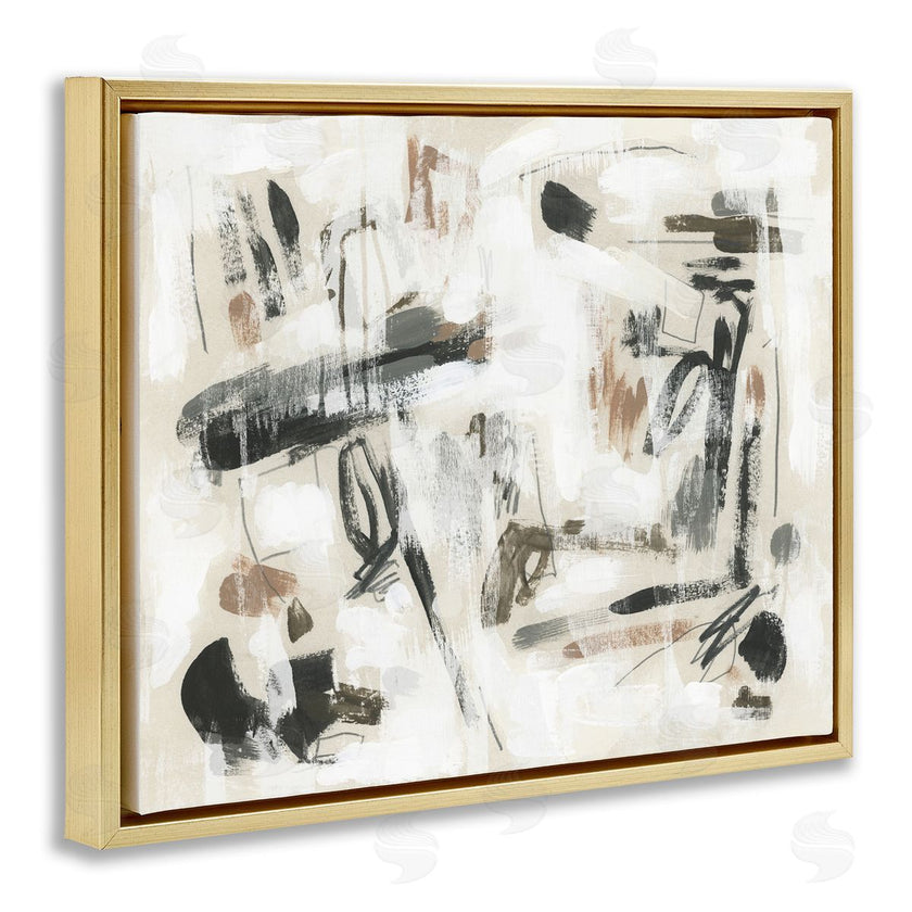 June Erica Vess | Subtle Abstract Brush Strokes