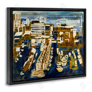 Erin McGee Ferrell | Bold Abstract Cityscape
