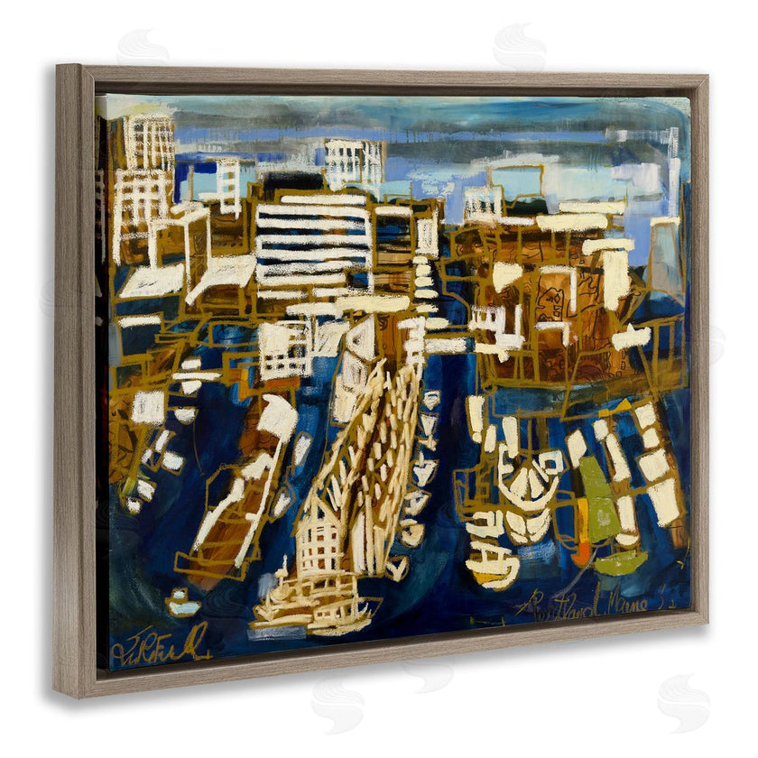 Erin McGee Ferrell | Bold Abstract Cityscape
