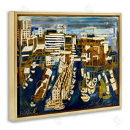 Erin McGee Ferrell | Bold Abstract Cityscape