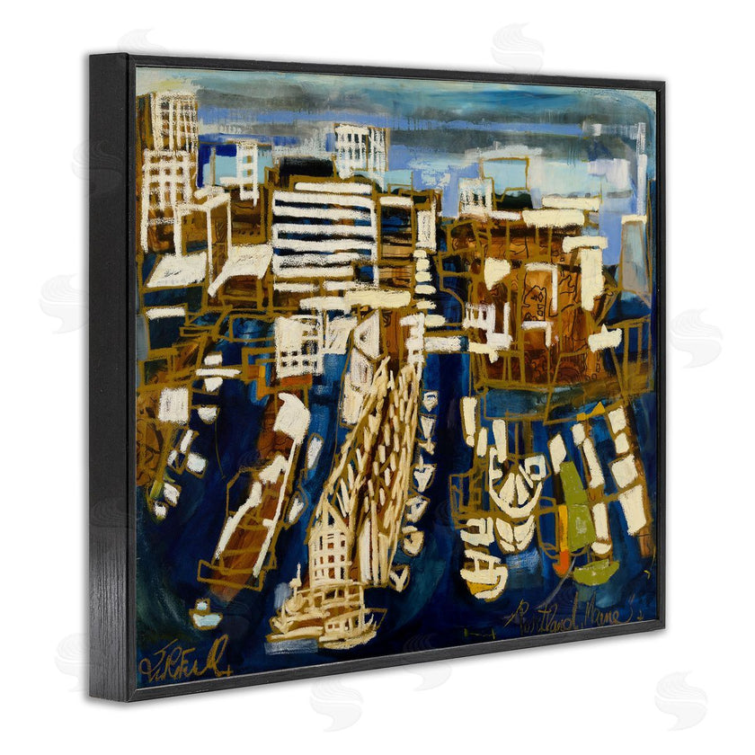 Erin McGee Ferrell | Bold Abstract Cityscape