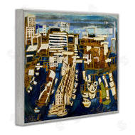 Erin McGee Ferrell | Bold Abstract Cityscape