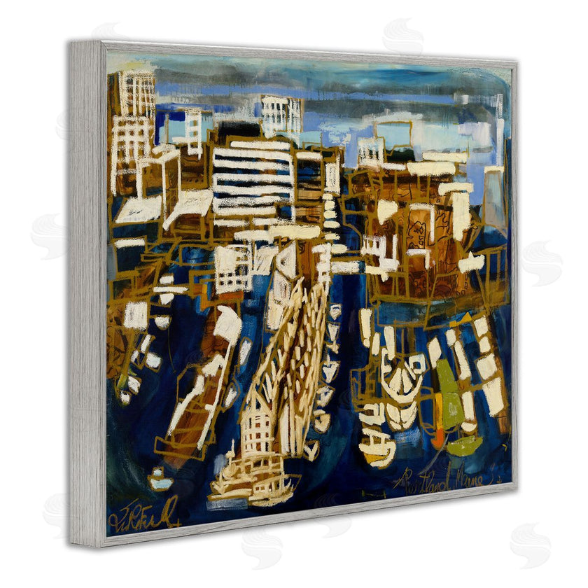 Erin McGee Ferrell | Bold Abstract Cityscape