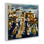 Erin McGee Ferrell | Bold Abstract Cityscape