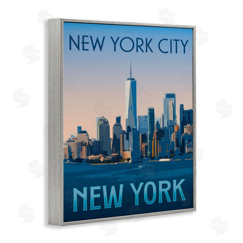Victoria Barnes | New York Landmark Skyline