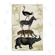Victoria Barnes | Tower of Safari Animals