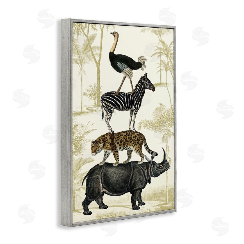 Victoria Barnes | Tower of Safari Animals