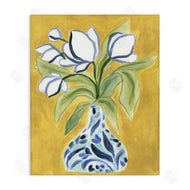 June Erica Vess | Bright Tulips in Vase