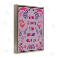 Julia Frost | Never Give Up on Purple
