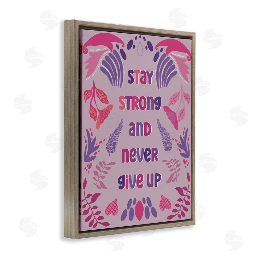Julia Frost | Never Give Up on Purple