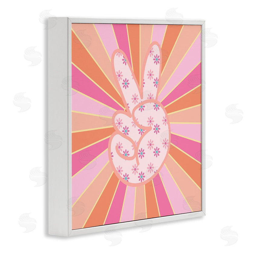 Jesse Keith | Beaming Peace Sign Hand