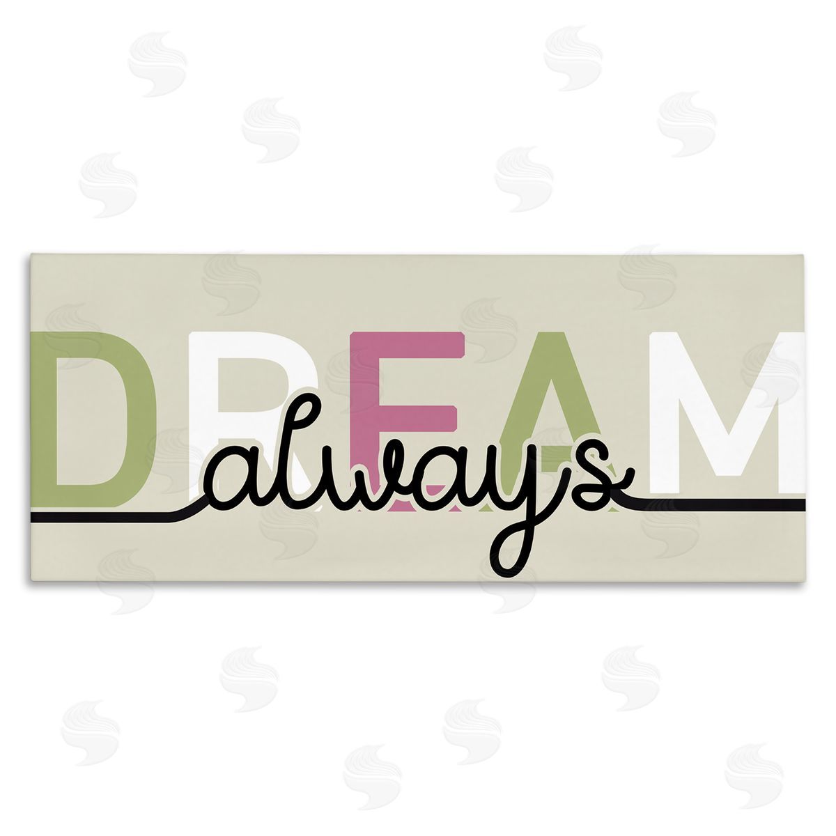 Muted Dream Always Canvas Wall Art, Home Decor by Kim Allen