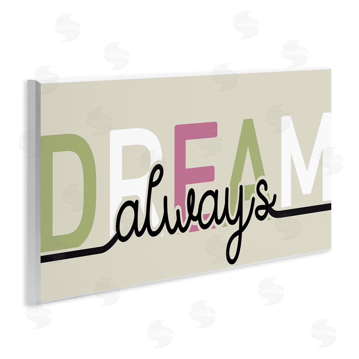 Muted Dream Always Wood Plaque Wall Art, Home Decor by Kim Allen