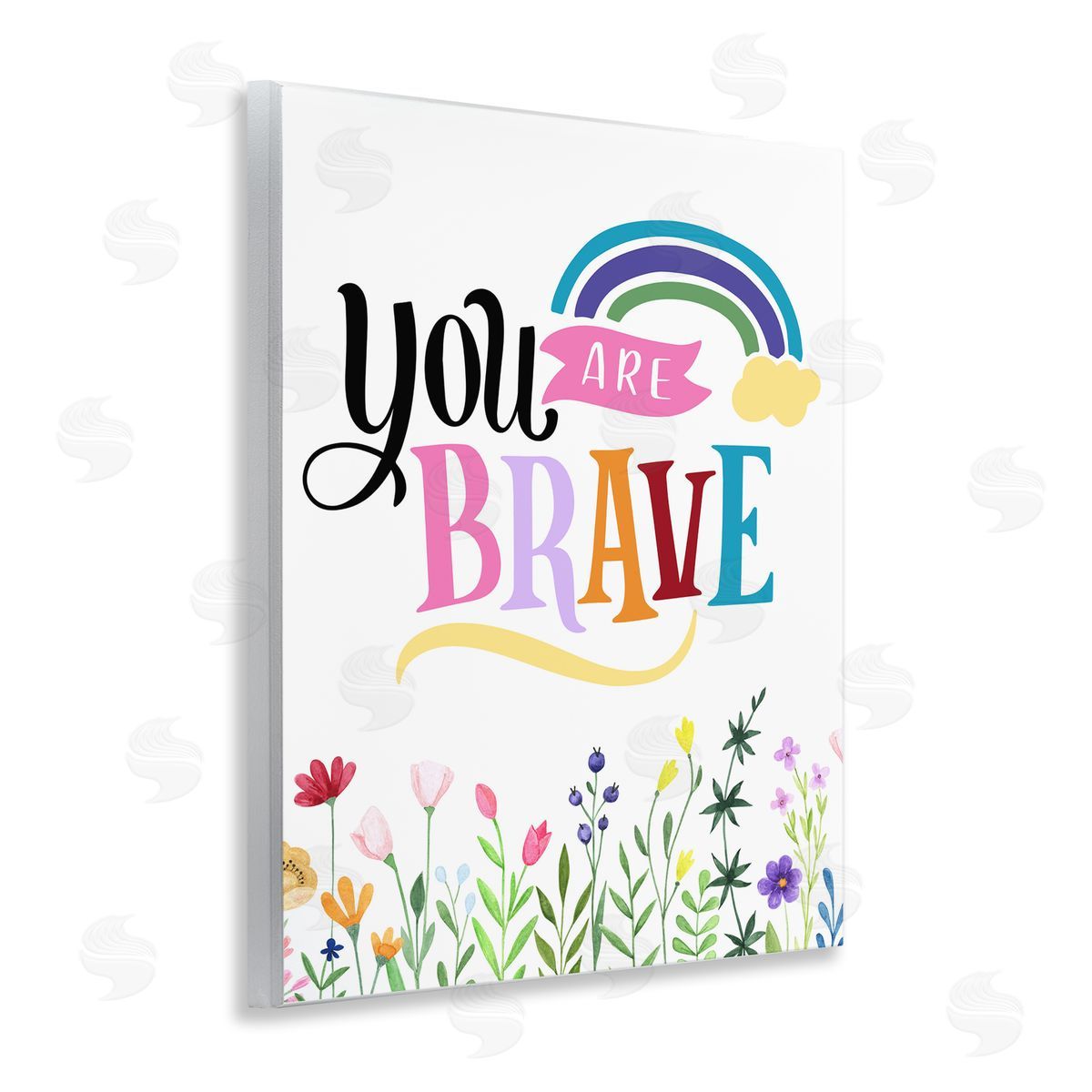 You Are Brave Encouragement Wood Plaque Wall Art, Home Decor by Kim Allen