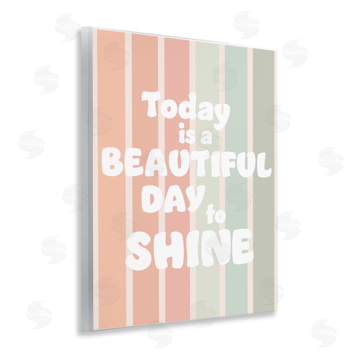 Beautiful Day To Shine Wood Plaque Wall Art, Home Decor by Leah Straatsma