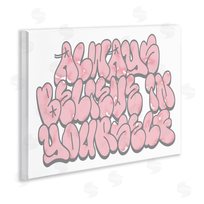 Marcus Prime | Believe in Yourself Graffiti