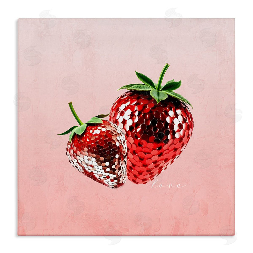 Kim Allen | Disco Sequin Strawberries