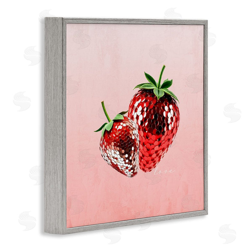 Kim Allen | Disco Sequin Strawberries