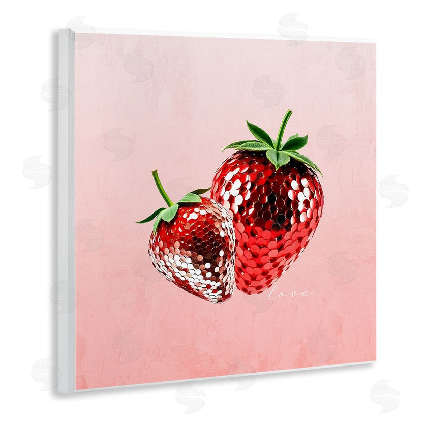 Kim Allen | Disco Sequin Strawberries