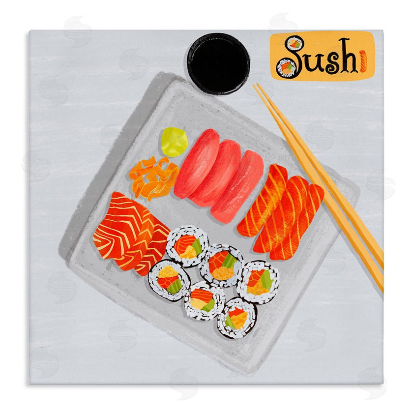 Juliet Rose Philips  | Delicious Sushi Plate