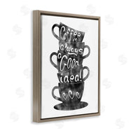 Marcus Prime | Coffee Mugs Stacked & Phrase