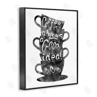Marcus Prime | Coffee Mugs Stacked & Phrase