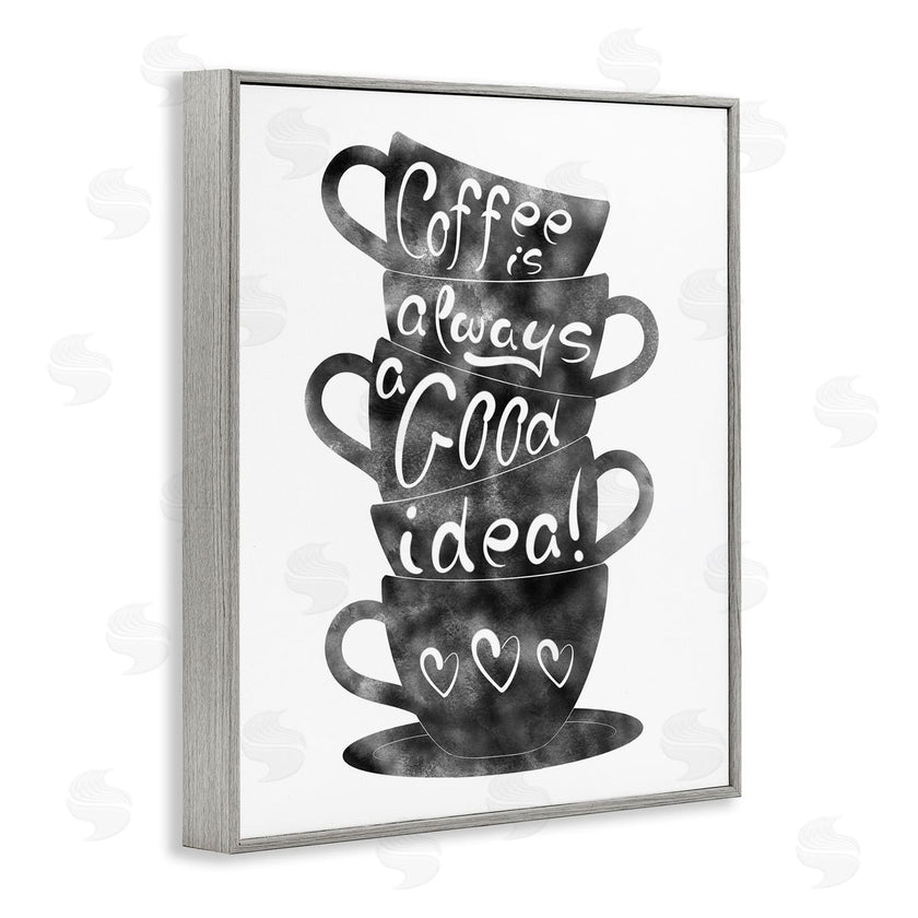 Marcus Prime | Coffee Mugs Stacked & Phrase